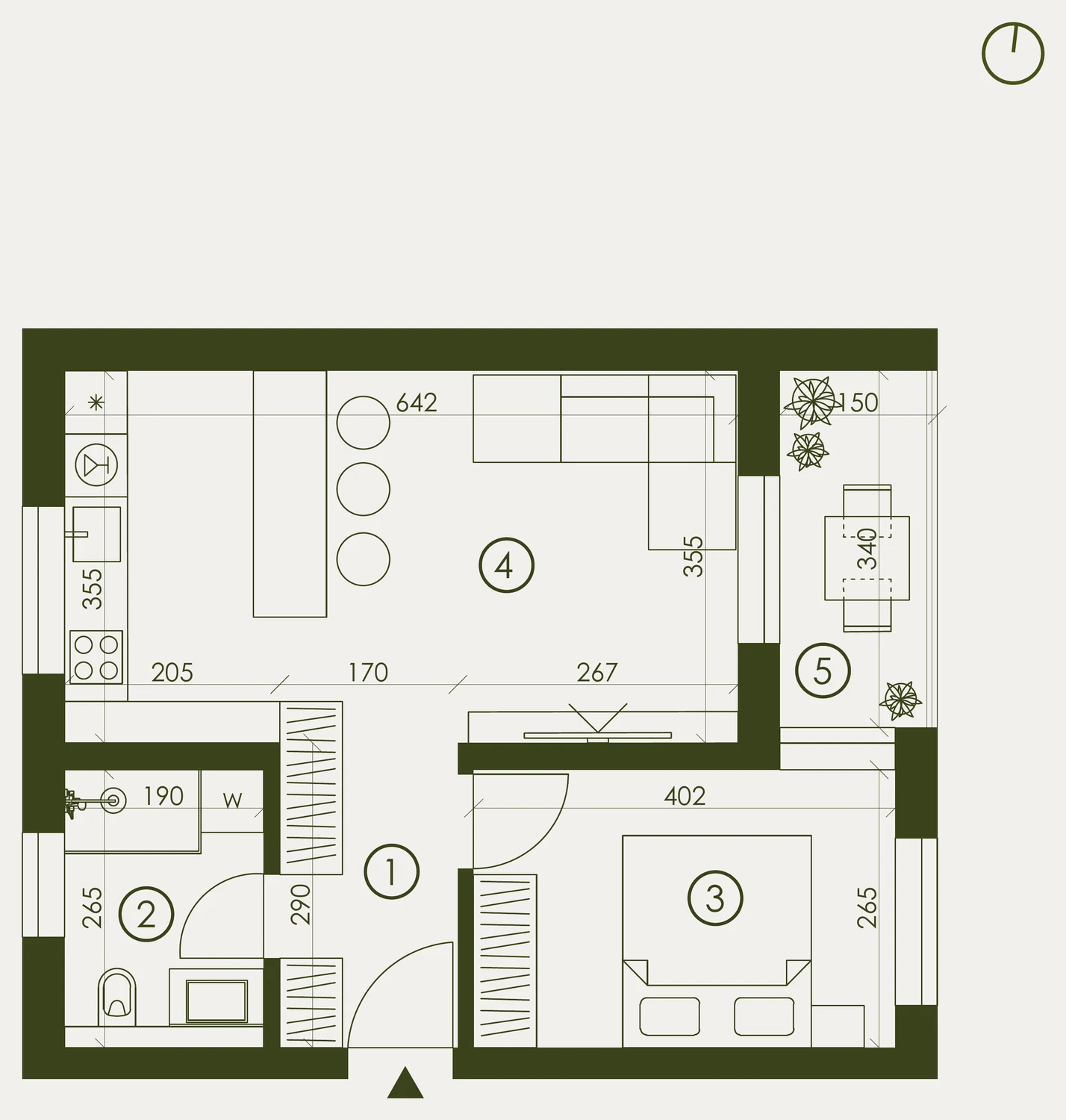 Tlocrt — S07, ResidenceZ Zabok